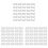 90Pcs 28 Teeth Zirconia Ceramic Clipper Blade for  Senior Clipper 1