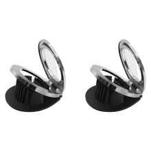 2X Eier Schneider für Hart Gekochte Eier, Eier Schwer Lastung Cutter Lastung Schneidemaschine Küchen Geräte Garnier Schneider, 3 Schneiden Arten
