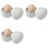 3X Microwave Oven Egg Steamer Egg Boiling Tool Boiled Soft-Boiled Eggs  Home Appliance Heating Box 1 Egg 1