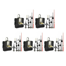 5sets 31MM Lange As DIY Quartz Uurwerk Mechanisme Handen Muur Quartz Klok Reparatie Tool Onderdelen Vervanging Hot