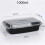 40X 1000ml Thick Disposable Takeaway Lunch Box Tableware Can Be Microwave Heated Rectangular Plastic Bowl Food Box 4