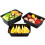 40X 1000ml Thick Disposable Takeaway Lunch Box Tableware Can Be Microwave Heated Rectangular Plastic Bowl Food Box 8