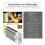 Adaptateur d'affichage DP de durabilité avec prise en-Gris 4K 3