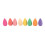 400pcs Reflux Incense Cones Aromatherapy Lavender Rose Jasmine 3