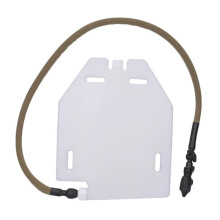Training Hydration Case,1.5L Leakproof Water Panel Plate with Detachable Tube for Bladder Hydration Pack Brown