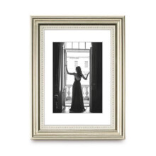 Cadre photo - Vienne - Argenté - 10 x 15 cm - Plastique - Style classique