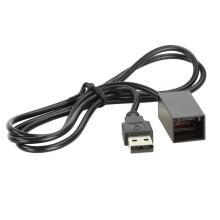 USB-Adapter - Honda/Volvo - OEM zu USB-A - Schwarz - Beibehaltung der OEM-Verbindungen und USB/AUX-Eingang
