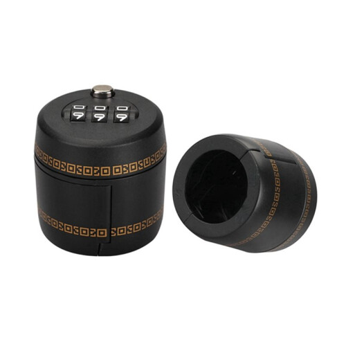 Soda Bottle Lock Cap - 4pcs Combination Password Code Lock for Wine, Beer, and Liquor Bottles 1