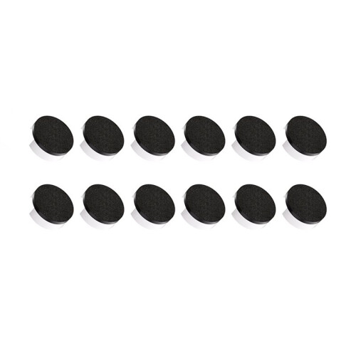 Enhanced LED Light Blocker Covers for Meta  Glasses - 12 -Pack Set White Base Version