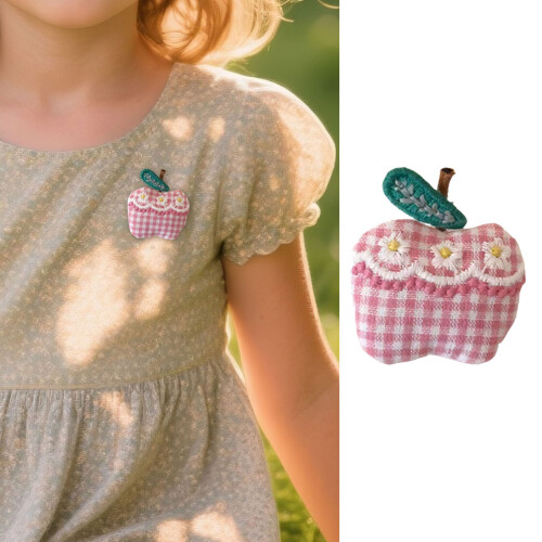 Broche de dessin animé faite à la main, légère et confortable,-6 2