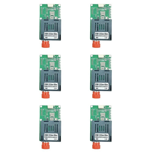 6X TTL Optical Transmitter Module 60KM Optical End Device Dedicated Optical Port St Interface Module UART/SBUS