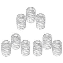 9St Takränneskyddsfilter 3 Tums Expanderande Aluminiumfiltersil Anti-Blockerande LöVavlopp SkräPavloppsnäTskydd