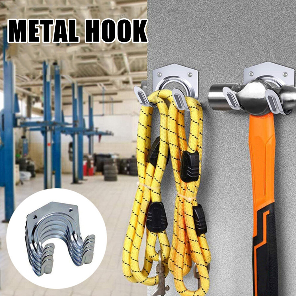 Space-Saving Rust-Proof Wall Hooks 6443564618771