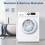 8 Pack Cleaning Pads for  WINBOT MINI2 Window Cleaning Robots, Washable Microfiber Mop Pad 7