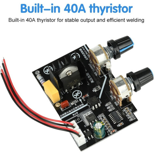 9-12V 40A Spot  Machine Control Board Adjustable  & Current Solid State Relay Power Controller 2