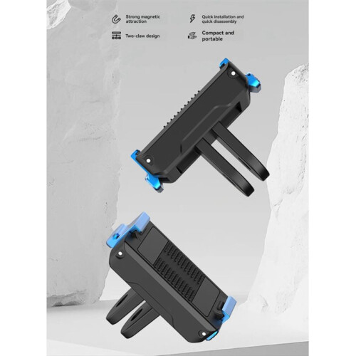 For  Action 6 Quick Release Magnetic Two-Claw Adapter Mount Dual Claw Interface Bracket Action Camera Accessories 2