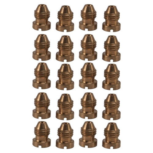 Foam Cannon Orifice Nozzle Tips, High Replacement Thread Nozzle for Snow Foam Lance, 1.0 mm, 20-Pack 1