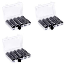 300 Pieces 30mm Coin Capsules and 5 Sizes (17/20/25/27/30mm) Protect Gasket Coin Holder Case with Storage Organizer Box