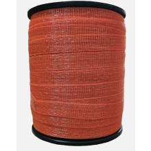 Electric Fence Tape Poly Fencing 40MM x 200M - Orange (Electrified Polytape Horse Paddock)