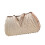 Luxurious Rhinestones Evening Bag Offering Structured-Gold 1