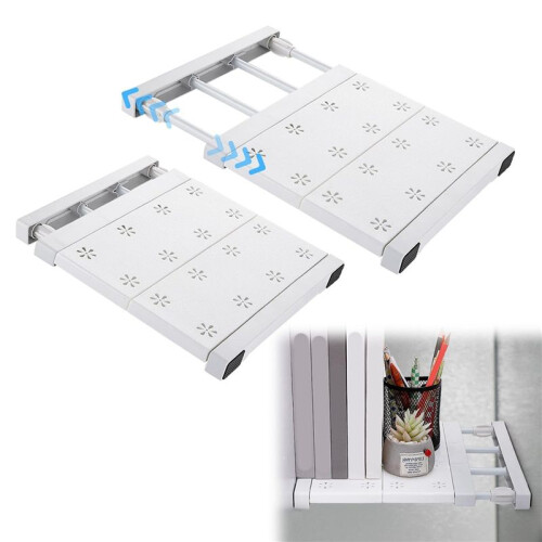 8 Pcs School Locker Shelf Organizer - Adjustable Locker Divider Mate Easy to Install for Extending Locker Use Space 1