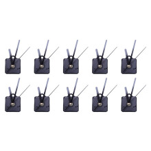 10X Quartz Movement Wall Clock Movement Mechanism Silent Mode Diy Repair Replace Parts Kit Home Decorations