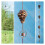 3X Pine Cone Shaped Rain Chain, Ancient Graffiti Pine Cone Decorative Hanging Chain, Metal Iron Bells 3