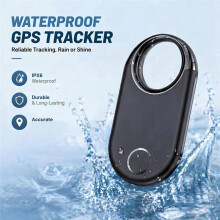 4 Stück GPS Tracker Android Locator Finder für Katzen, Hunde, Kinder, Ältere Menschen, Anti-Verlust Echtzeit-Tracking Weiß