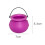 60pcs   Cauldron with Handle Halloween  Witch Cauldron Halloween Pot Candy Holder for Halloween 4