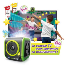 VTECH KONSOLE TV LEAPMOVE, Lernkonsole, Keine Steuerung erforderlich, 25 Spiele und Abenteuer enthalten, Ab 4 Jahren