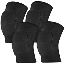 2 paar antislip kniebeschermers voor skaten en yogatraining