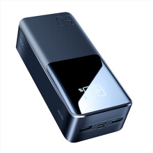 Super Charge LED-Powerbank 30.000 mAh, 22,5 W - Schwarz