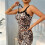 Leopard Patterned Loungewear 3 Piece Set For Women Cami-M 7