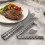 Spoon and Fork Set, Collapsible Stainless Steel Cutlery for Kitchen BBQ 9