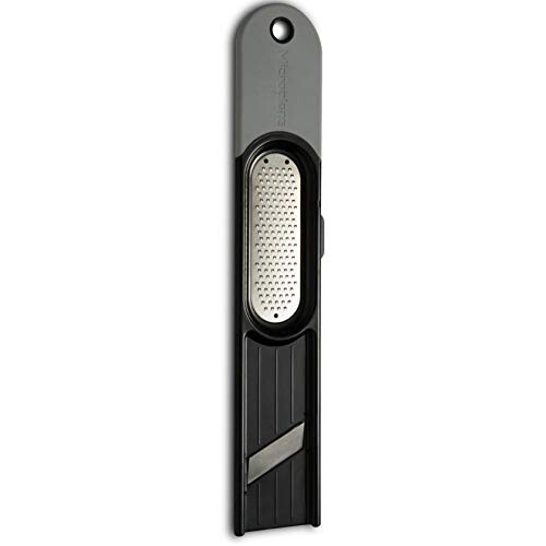 Microplane Microplane 48910 Ginger Tool, Stainless Steel, Black/Gray