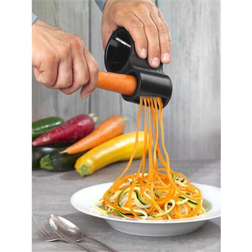 Microplane Microplane Spiral cutter with two slicing sizes Black 1