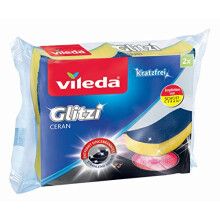 Vileda Glitzi Ceran - Cleaning Pause for Vitrocermicas, (1x2 pieces)