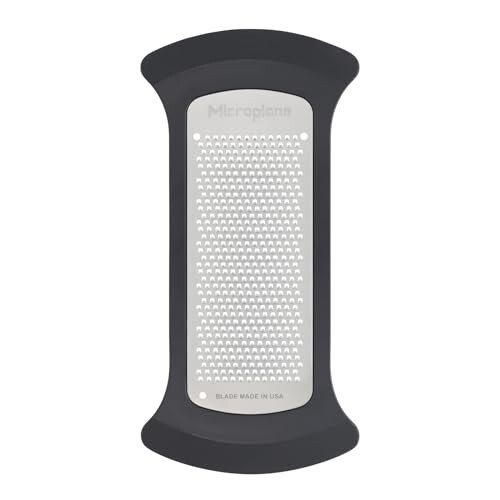 Microplane Microplane Mixing Bowl Grater Fine Grater for Zesting & Spicing - Black and Grey