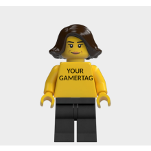 L002 Custom Personalised Lego Minifigures Your Gamertag F3