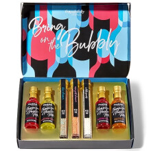 Thoughtfully Cocktails, Champagne and Prosecco Party Cocktail Mixer Gift Set, Flavored Champagne Toppers, Cocktail Shimmers & Edible Garnish (NO