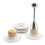 Egg Cracker Stainless Steel, Boiled Egg Cutter and Egg Opener, Egg Topper Eggshell Cutter Kitchen Egg Opener Tool Remover Egg Shell Separator Remover 1
