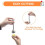 Egg Cracker Stainless Steel, Boiled Egg Cutter and Egg Opener, Egg Topper Eggshell Cutter Kitchen Egg Opener Tool Remover Egg Shell Separator Remover 3