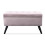 WeDoSofas Lulu Storage Velvet Stool (Blush Pink) 3