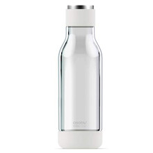 Asobu Inner Peace Glass Water Bottle 17 Ounce (Clear)
