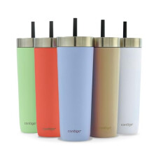 Contigo No-Spill Tumbler with Straw | Insulated | 14h Cold | 720 ml