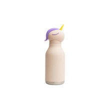 Asobu Bestie Unicorn Insulated Stainless Steel Water Bottle with Straw, 460ml