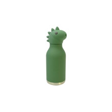 Asobu Bestie Dinosaur Insulated Stainless Steel Water Bottle with Straw, 16oz