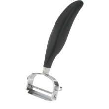 GEFU UNIVERSALE Peeler – Ultra‑Sharp Japanese Blade Steel Vegetable & Fruit Peeler, Ergonomic Handle, Ambidextrous Use