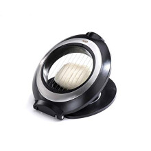 Gefu Mozzarella Slicer Toscana, ABS, Schwarz-edelstahl, 17,5 x 14 x 3 cm