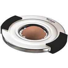 Westmark Egg Topper, Dimensions: 9.1 X 8.1 X 1.1 cm, Plastic/Stainless Steel, Silver/Black, 10892280